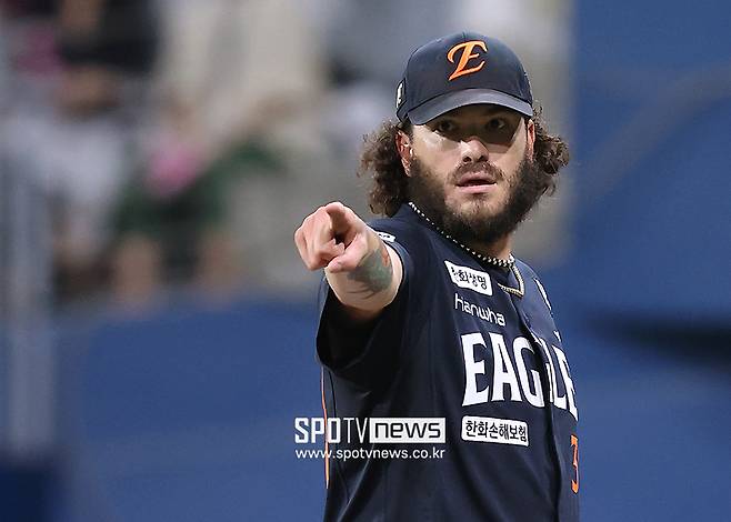 ▲ 폰세는 시즌 27경기 등판에서 단 한 번도 패전을 기록하지 않았고, 폰세 등판시 한화의 승률은 80%를 넘어간다 ⓒ곽혜미 기자