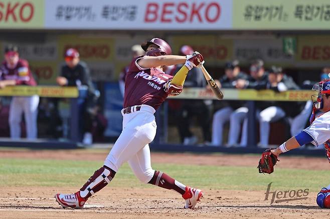 ▲ 여동욱 ⓒ키움 히어로즈