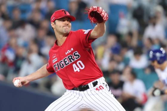 KIA 타이거즈 투수 제임스 네일. /사진=KIA 타이거즈 제공