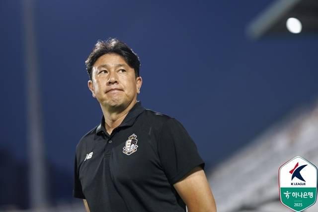 김도균 감독. /사진=한국프로축구연맹 제공