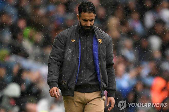 후벵 아모링 맨유 감독. [AFP=연합뉴스]