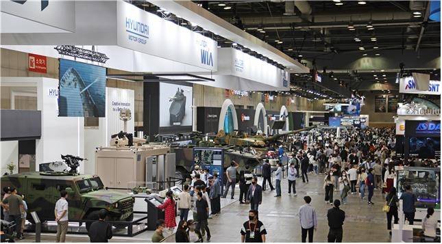 2022년 열린 방위산업전. 사진=대한민국방위산업전 조직위