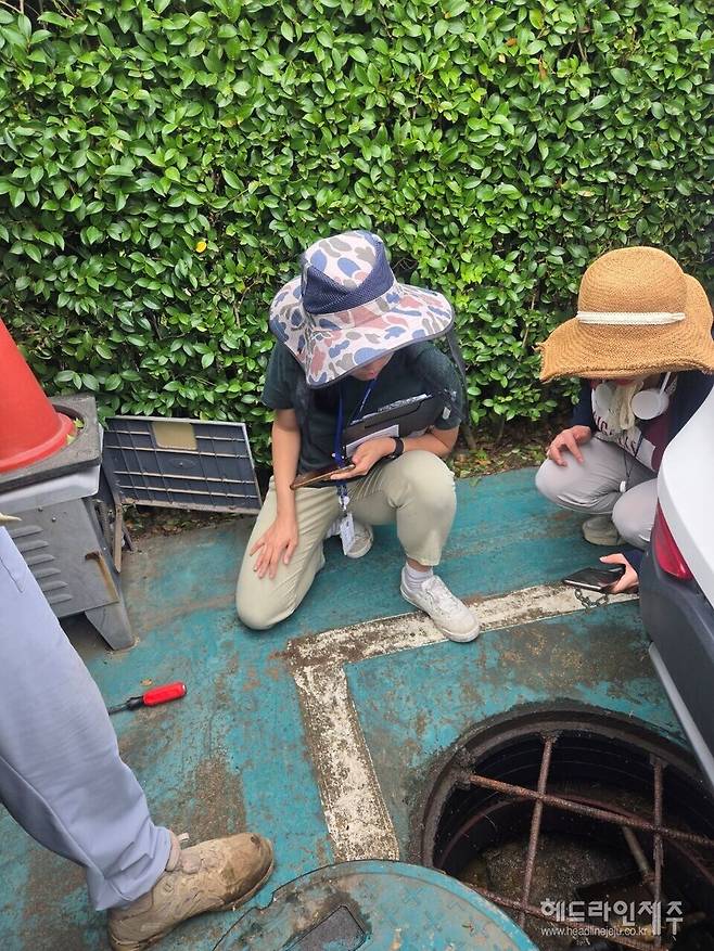 경기도보건환경연구원 직원들의 제주시 벤치마킹 현장 방문.