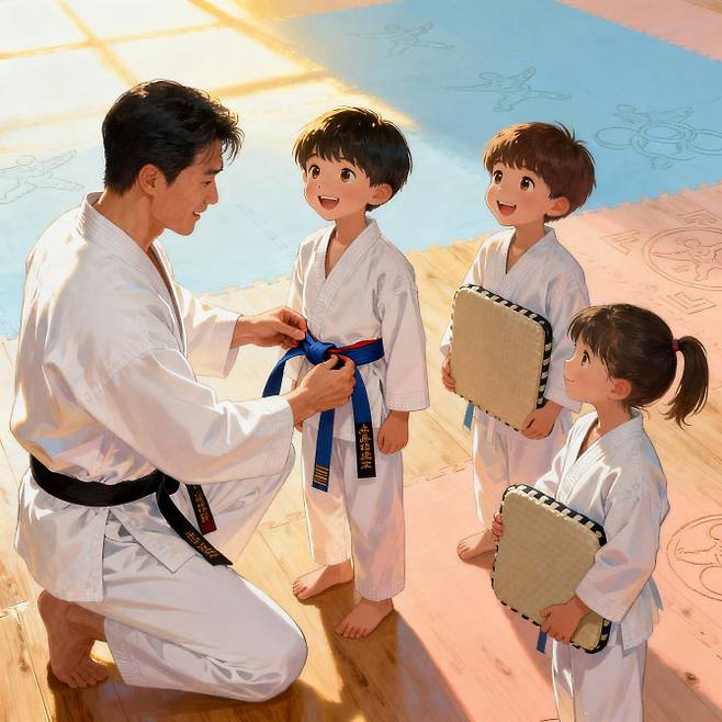 태권도장에서 불행한 사건이 재발되지 않도록 제도 개선과 함께 신뢰 회복을 위한 노력을 기울여야 한다. 사진=퍼플렉시티 AI 생성