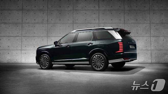 팰리세이드 측·후면부 모습.(현대차 제공)