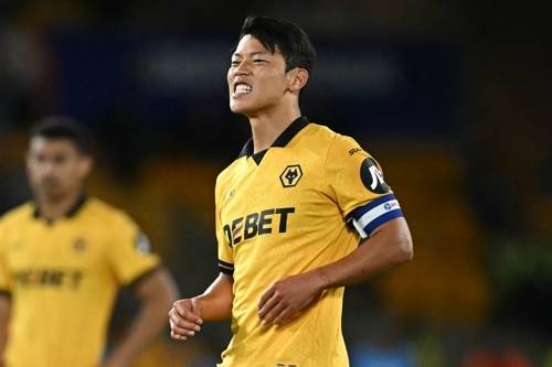 황희찬. 사진 | 울버햄턴=AFP연합뉴스