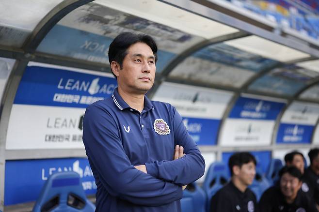 울산문수축구경기장/ K리그1/ 울산HDFC vs FC안양/ 안양 유병훈 감독/ 사진 김정수