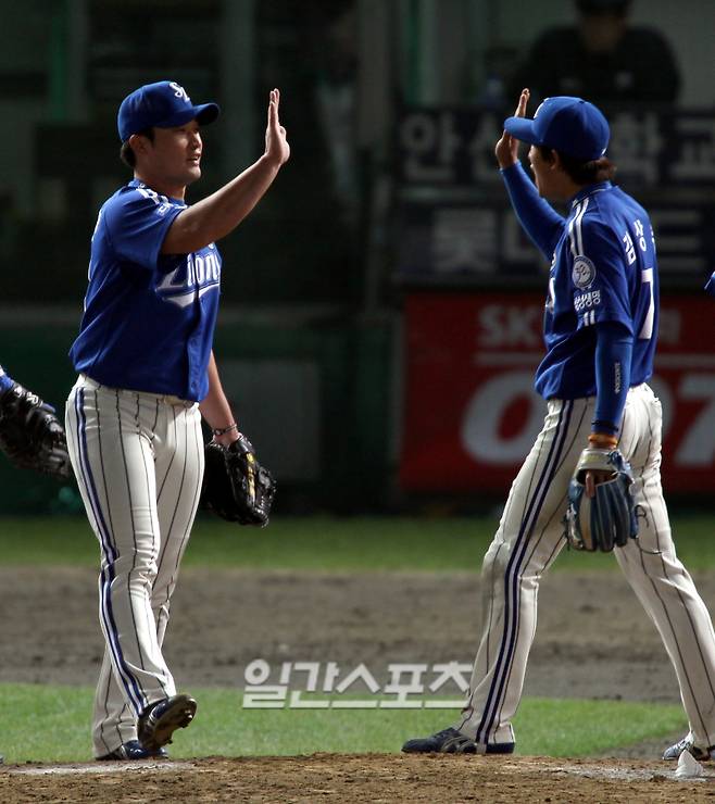 2011년 오승환과 김상수. IS 포토