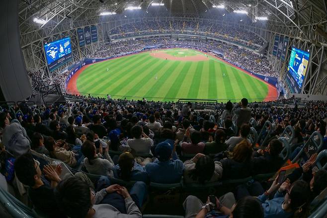 서울 고척스카이돔 전경. 윤웅 기자