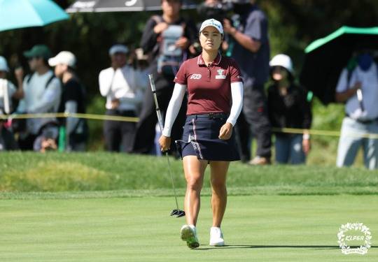 이민지의 경기 모습. 사진[연합뉴스]