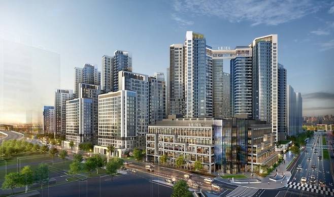 청담 르엘 투시도. [사진 출처 = 롯데건설]