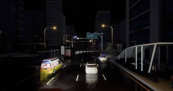 언리얼(Unreal) 엔진을 활용해 자율주행차·ADAS 시스템 안전성을 가상 환경에서 검증하는 시뮬레이터/자료=젠엑시스