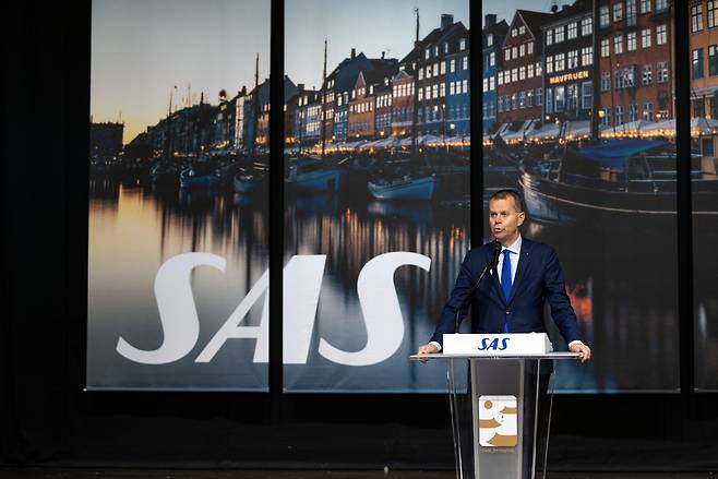 폴 베르하겐 스칸디나비아항공 최고상업책임자(CCO)가 최근 방한해, 인천발 노선 취항에 대한 기대감을 설파하고 있다.