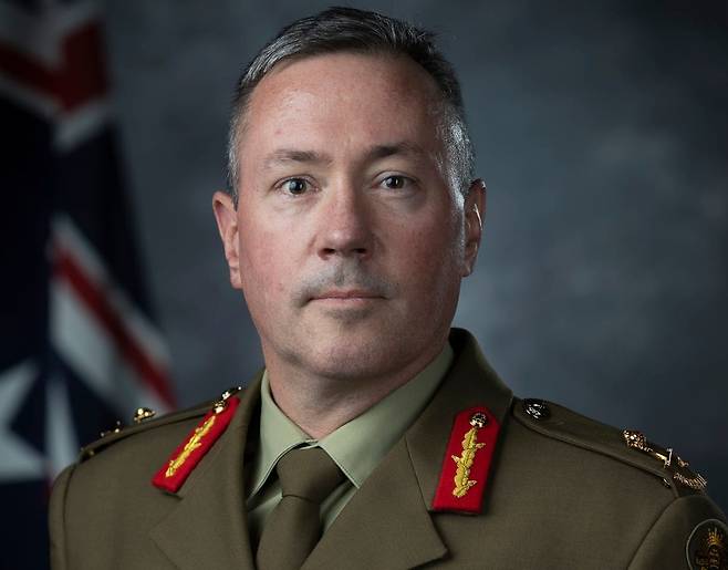 스콧 윈터 유엔군사령부 차기 부사령관 내정자. 호주 육군 소장인 그는 조만간 중장으로 진급한 뒤 2026년 1월 한국에 부임할 예정이다. SNS 캡처