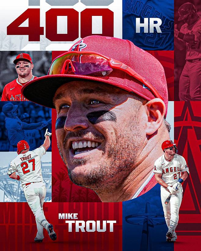 마이크 트라웃. 사진=LA 에인절스 SNS