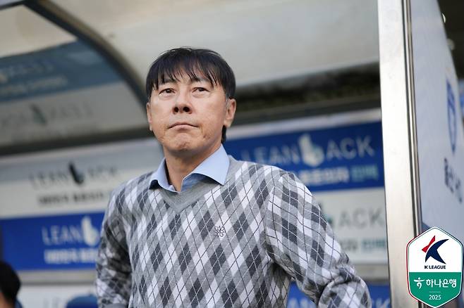 신태용 울산HD 감독. /사진=한국프로축구연맹 제공