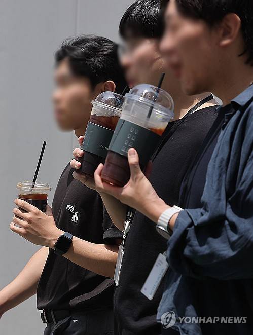 식후 아메리카노  [연합뉴스 자료사진]