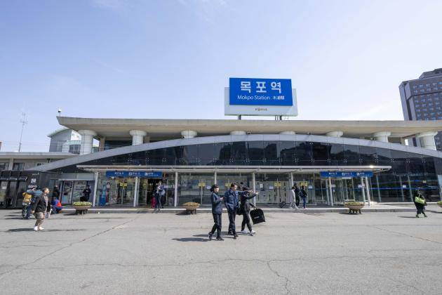 목포역 전경. <광주일보 자료사진>