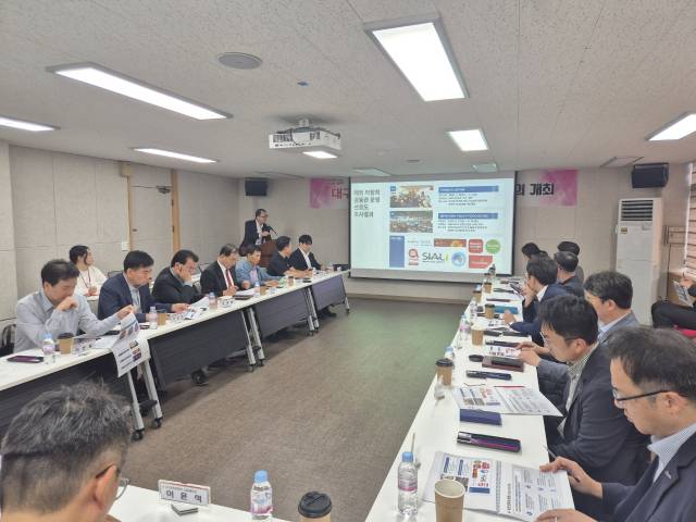 대구시는 22일 산격청사에서 지역 농식품 수출 확대를 위한