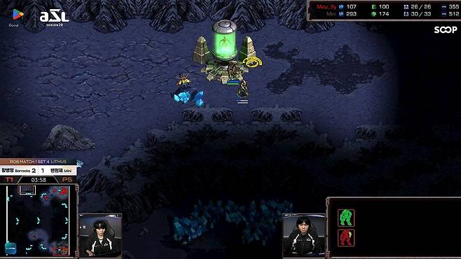 - 2질럿이 통과되는 순간 황병영의 패배가 거의 확정됐다