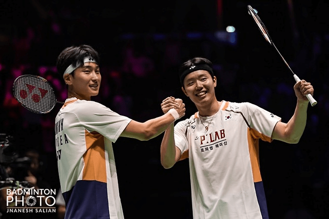 남자 복식 세계랭킹 1위 서승재와 김원호. 채널에이 자료