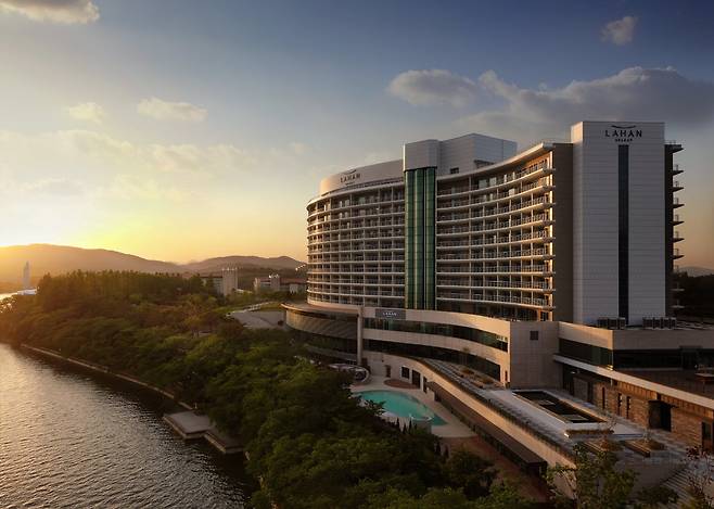 APEC에 참가하는 세계 정상이 묵을 라한셀렉트 경주 전경./ 라한호텔 제공