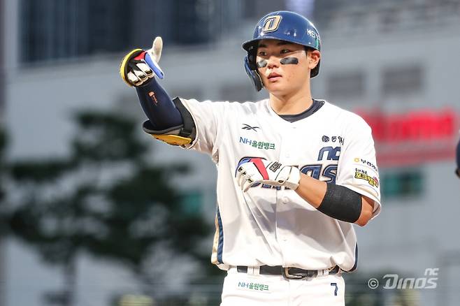 NC 김주원. 구단 제공