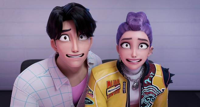 A still from Netflix's ″KPop Demon Hunters″ [NETFLIX]