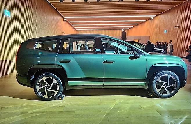 2025 IDEA 디자인 어워드에서 동상을 받은 현대차 아이오닉9 [사진촬영=최기성 매경 디지털뉴스룸기자 ]