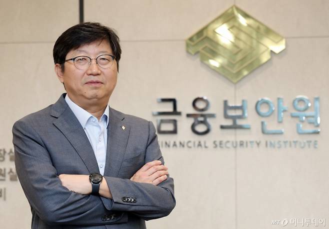 박상원 금융보안원장 인터뷰 /사진=김창현 기자 chmt@
