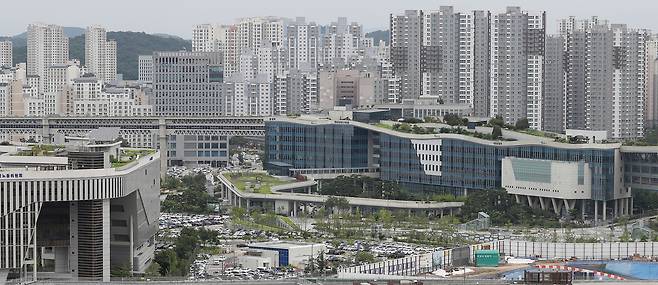 세종시 어진동 정부세종청사의 모습 [뉴시스]