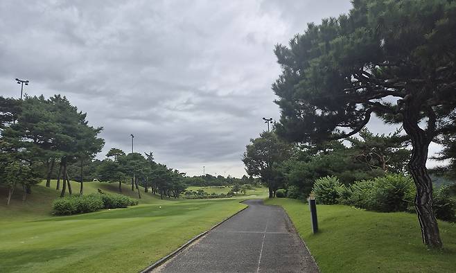 경주 강동CC 전경.