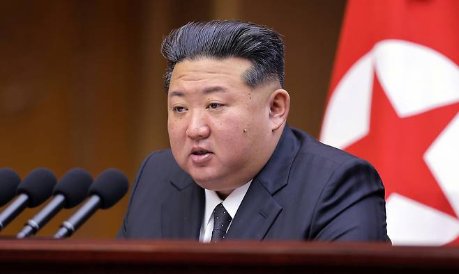 김정은 북한 국무위원장.&nbsp;조선중앙통신·연합뉴스