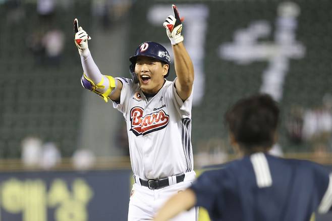 두산 베어스 외야수 홍성호. /사진=두산 베어스 제공