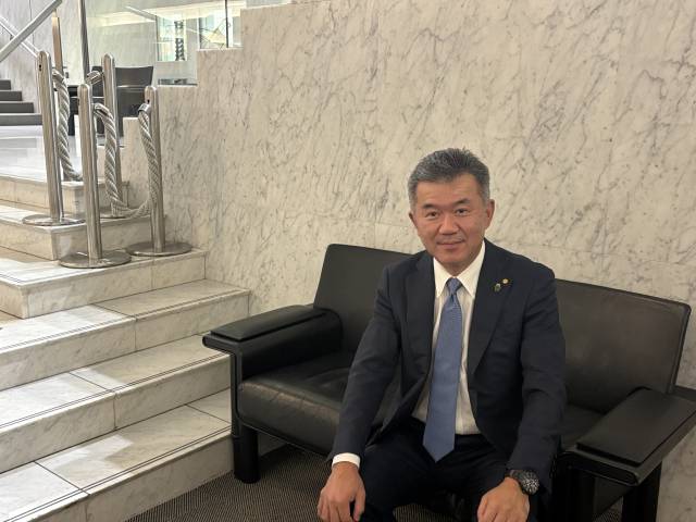 본지와 인터뷰를 나눈 이번 초청 공연을 제안한 키타 히로요시 오사카 더 심포니홀 극장장. 최현정 기자