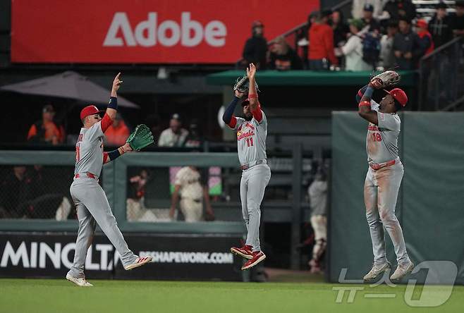 MLB 샌프란시스코가 세인트루이스에 역전패를 당했다.ⓒ AFP=뉴스1