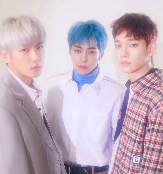 첸백시 백현-시우민-첸. SM엔터테인먼트.