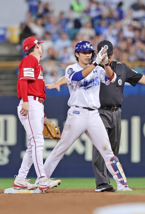 삼성 라이온즈 타자 이재현. /사진=삼성 라이온즈