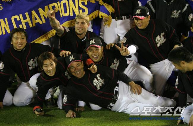 지바 롯데는 2005년 퍼시픽리그 2위로 출발해 재팬시리즈에서 우승했다. 스포츠닛폰 본사제휴