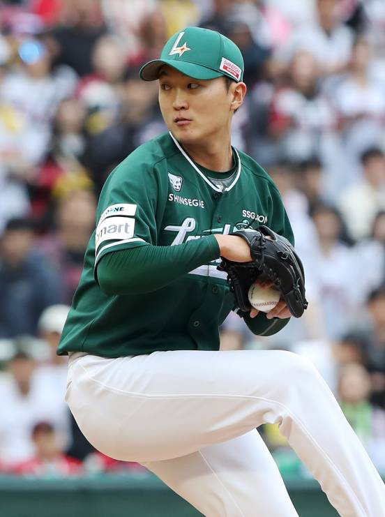 23일 인천 KIA전에 선발 등판하는 왼손 김건우. SSG 제공