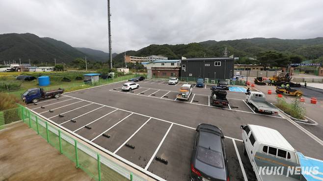 쿠키뉴스 DB(인제 서화면 공영주차장)