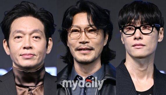왼쪽부터 배우 박지환, 최귀화, 김동원 / 한혁승 기자(hanfoto@mydaily.co.kr)