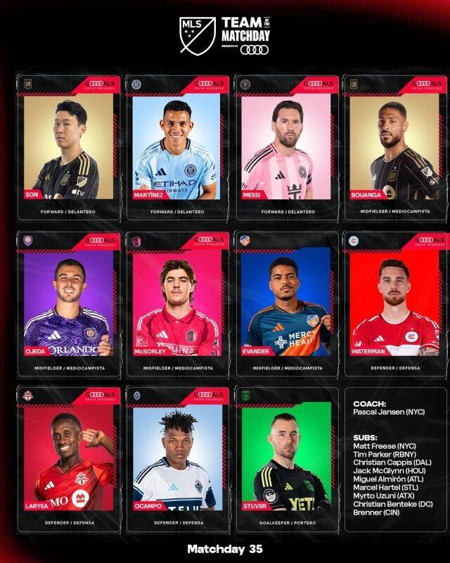 메이저리그사커 이주의 팀./메이저리그사커 SNS