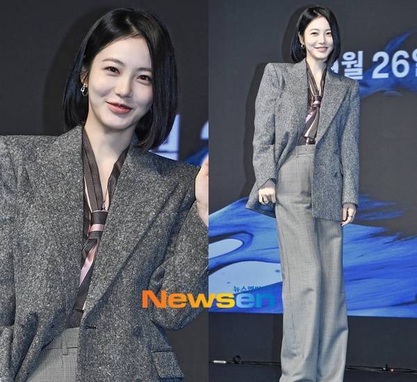 디즈니+ 시리즈 ‘탁류’ 제작발표회에 참석한 신예은