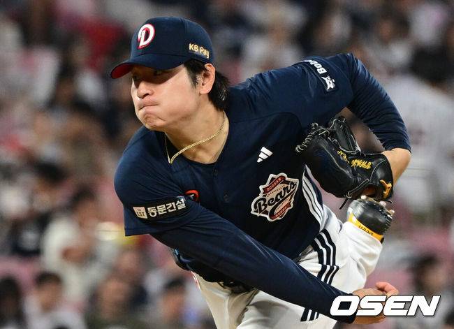 [OSEN=조은정 기자] 두산 곽빈. 2025.09.09 /cej@osen.co.kr