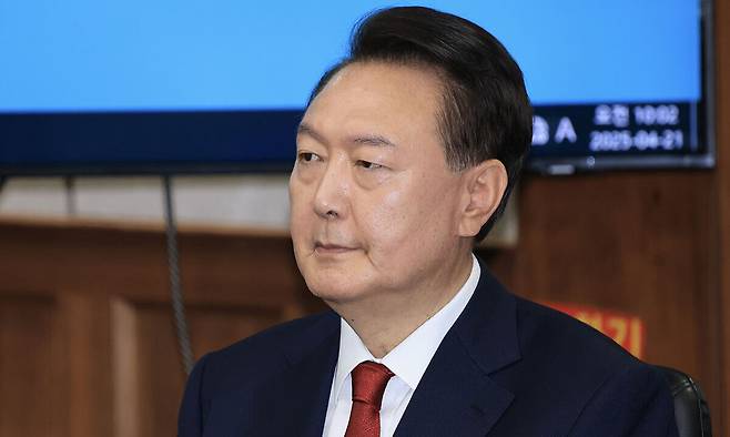 윤석열 전 대통령. 연합뉴스