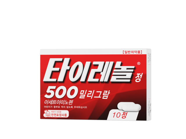 타이레놀정 500mg. 사진 제공=한국존슨앤드존슨