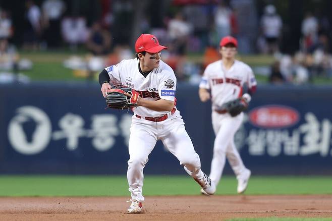 ▲ 내년으로 가는 길목에서 수비력 향상이 과제로 떠오른 윤도현 ⓒKIA타이거즈