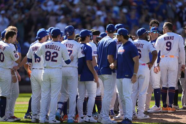 ▲ 뉴욕 메츠는 8연패를 하는 등 와일드카드 경쟁에서도 밀리고 있다. ⓒ연합뉴스/REUTERS