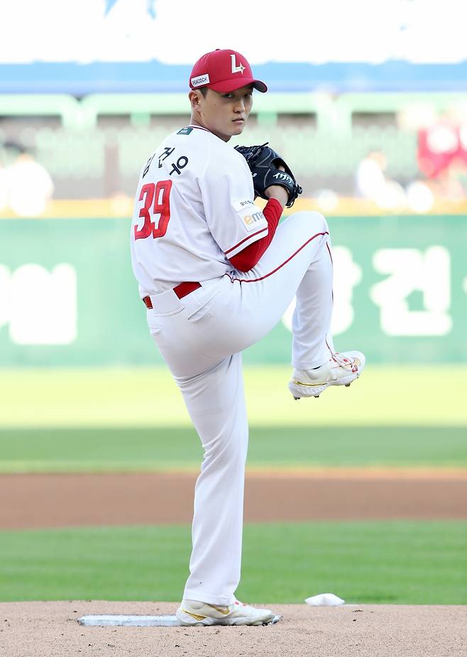 SSG 랜더스 투수 김건우. /사진=SSG 랜더스 제공